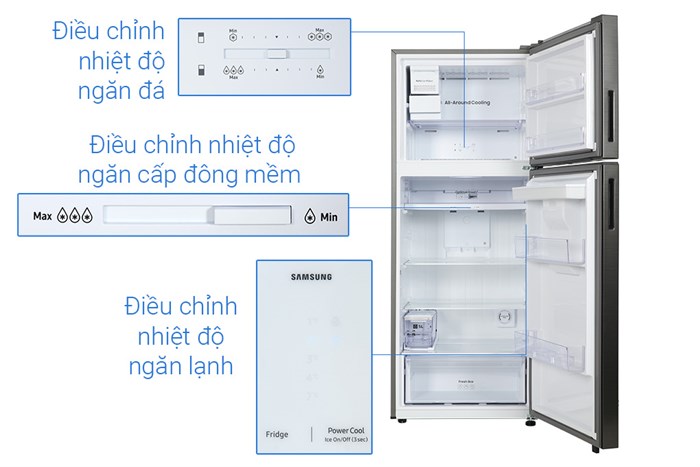 Tủ Lạnh Samsung Inverter 406 Lít RT42CG6584B1SV
